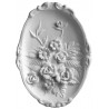 Stampo in gomma piatto di fiori Pr 69 cm.17