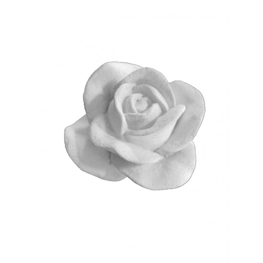 Stampo in gomma per il gesso di una rosa grande T 270 cm. 5*7.5
