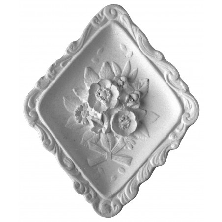 Stampo in gomma piatto di fiori Pr 71 cm.16