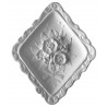 Stampo in gomma piatto di fiori Pr 71 cm.16