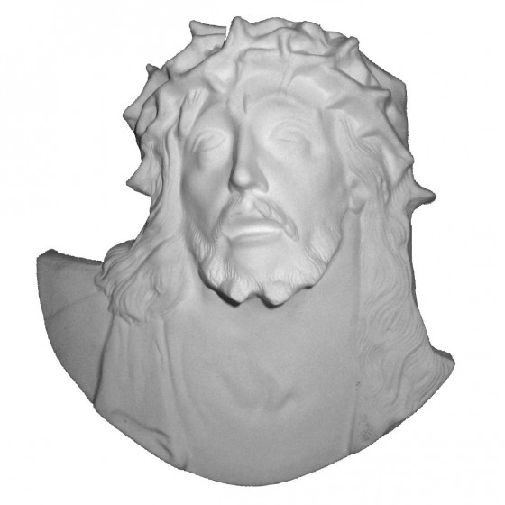 Stampo in gomma volto di cristo P224 cm.18
