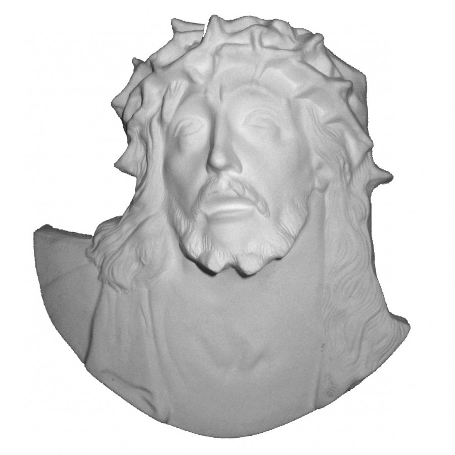 Stampo in gomma volto di cristo P224 cm.18